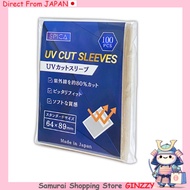 SPICA UV Cut Card Sleeves 64x89mm Soft Transparent 100 Pieces Japan Card