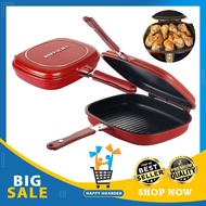 Multi-Purpose HAPPY CALL Korean BBQ Grill Frying Pan Special Double Sided Non-Stick