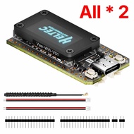 2PCS New Heltec LoRa 32 (V4) ESP32 SX1262 Meshtastic GPS 0.96inch OLED Solar Powered Dev-Board Mesh