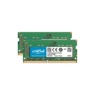 Crucial Notebook Expansion Memory 16GB (2 x 8GB) DDR4 2400MT/s (PC4-19200) CL17 SODIMM 260pin CT2K8G