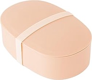 Ansio Bento Box, Fluffy, Easy to Clean, Lunch Box (22.0 fl oz (650 ml) / Pink; Made in Japan, Dishwa