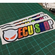 ECU SHOP *Cutting Sticker