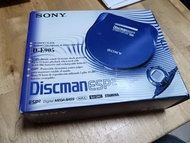 SONY CD  DISCMAN ESP 2  D-E905 市場少有正常八成半新，有盒有書