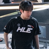 HLE Hanhua Team lck Team Uniform viperzeus Short Sleeve T-Shirt peanut Gaming Uniform
