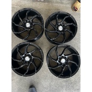 rim second 16×7jj ET35 pcd4h100/114.3 harga untuk 4biji rim sekali