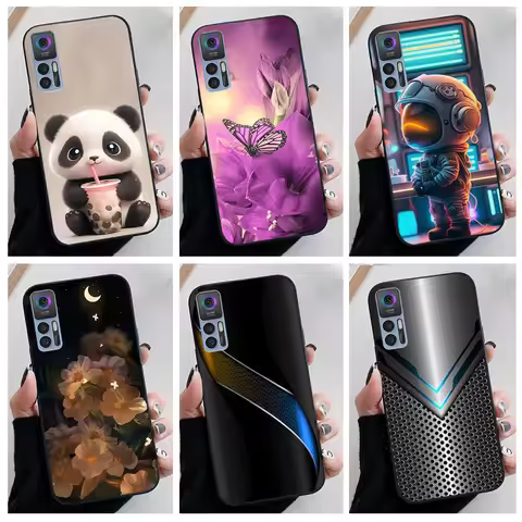 For TCL 30 5G Case 30+ Love Heart Silicone Phone Cover For TCL 30 Plus T676K T676J Funda Shockproof 