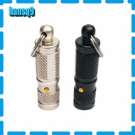 HANSQ Emergency Keychain Light, Aluminum Alloy LED Light EDC Tool, Portable Mini Flashlight Outdoor