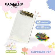 TOPLA Clip Board Premium A5 / Papan Ujian A5/ Alas Ujian / Papan Jalan Ujian Premium / TOPLA Papan J