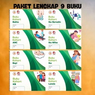 Paket Buku Register Kohort Kesehatan Poskesdes & Puskesmas untuk Bidan & Klinik (9 Buku Lengkap)