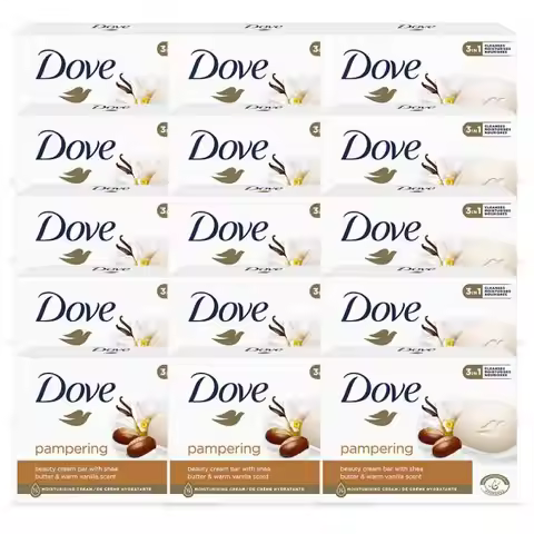 Dove Dove Shea Butter Beauty Bar Soap 90g x 15p
