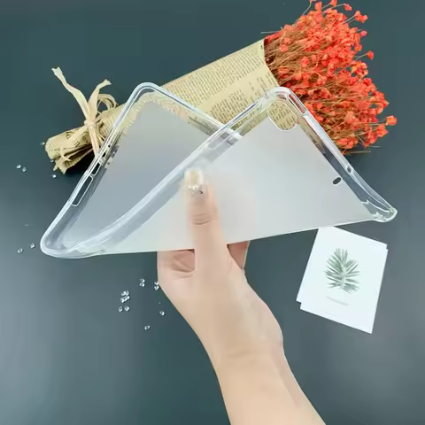 For iPad Mini 1 2 3 4 5 7.9'' Flexible Silicone TPU Black Protective Shell Back Cover For Apple iPad