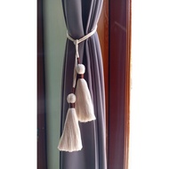 Macrame curtain tieback | Macrame curtain rope 003