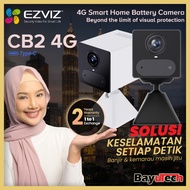 EZVIZ CB2 2K 4G Sim Card Mini Palm Sized Indoor Wire-Free Rechargeable Battery CCTV Camera, Humen De