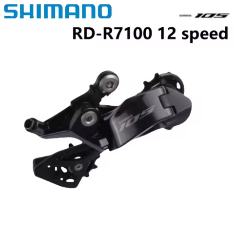 Shimano 105 RD R7100 Rear Derailleur 12Speed Mechanical Shadow RD For Road Bicycle Riding Black