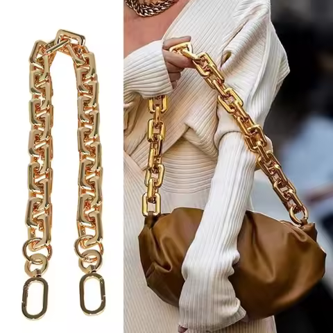 40/60 cm chain strap handbag processing Diy wallet alternative chain shoulder bag strap bag accessor