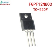10PCS FQPF12N80 TO-220F FQPF12N80C 12N80 TO-220 New IC In Stock