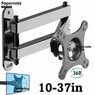 PAPERNOTE LCD Monitor Bracket, 10-37in Rotatable Computer Bracket, Universal Wall Mount Extendable S
