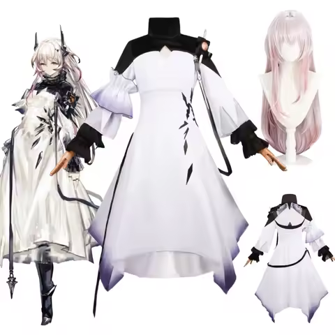 Anime Theresa Cosplay Game Arknights Costume Wig