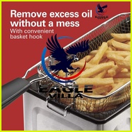 EAGLE VILLA Deep Fryer Electric Stainless Steel Deep Oil Fryer Machine 4Liters