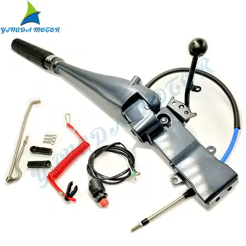 Steering Tiller Handle Assy 663-42111 For Yamaha Outboard Motor 2T 60HP E60HMHD ;697-W0084-00 48HP 5