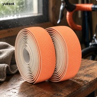 yuksok 2 Pieces Road Bike Handlebar Tape Finishing Strips Two Wheeler Light Blue