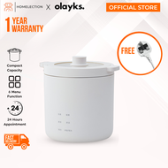 Olayks Smart Mini Multifunction Electric Rice Cooker (1.2L) OLK-05-02  智能迷你电饭锅 电饭煲 宿舍小电饭锅 1Year Warr