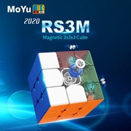 ALV Moyu 3x3x3 RS3M 2020 Magnetic Rubik's Magic Speed Cube Meilong 3x3 Professional Cubes Educationa