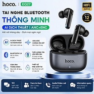 Tai nghe Bluetooth phiên dịch AI thông minh Hoco EQ27 Fun chống ồn ANC+ENC, Bluetooth 5.4, pin trâu 