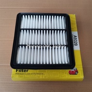 Hyundai i30 engine air filter for G4FC 1.6L 2008, 2009, 2010, 2011, 2012, brand JS Asakashi Japan A9