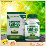 PratibhaAnant-Store[100% ORI] ASHWAGANDHA KSM 66 - Herbal Supplement for Better Overall Body (Postage Dari HQ)