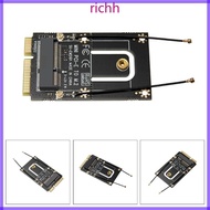 Richh NGFF Key E to Mini PCI-E Adapter Converter Expansion Card M2 Key NGFF E Interface For M2  Modu