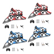 [yiodusi] Remote Control Airplane Outdoor Flying Toy  Roll 360 Flip with Lights RC Plane Fighter Jet