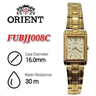 Orient Quartz Ladies FUBJJ008C Gold Dial Water Resistant Watch
