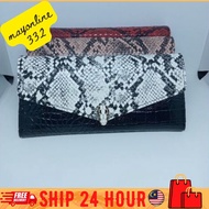 mayonline332 Dompet Perempuan Panjang bercorak tenunan Dompet Kad Perempuan