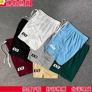 Taiwan Shipping 3X3 American Basketball Pants Men Summer Sports Shorts Knee-Length Quick-Drying Brea