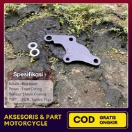 HAVVA Nissin 2 Piston Caliper Bracket Fizr Jupiter Z 125z Vega Tiara 300mm Disc Caliper Bracket