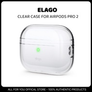 [ELAGO]Clear Case Compatible For AirPods Pro 2, 7colors