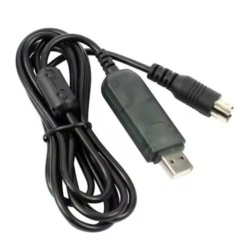 1.5M Transmitter Update Data Cable Access Connect Line for FlySky T6 i6 FS-i6 FS-T6 High Quality Con