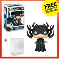 ✟Funko Pop! Marvel: Thor Ragnarok - Hela Masked Action Figure Toy with Protector