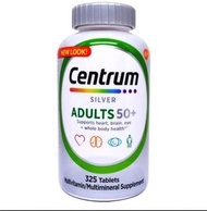 Centrum Silver Adults 50+ 銀善存 成人綜合維他命及礦物質 (適合50歳以上) 325片 305734463931