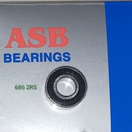 Bearing Laker/ ASB 686-2RS bicycle Bearing/