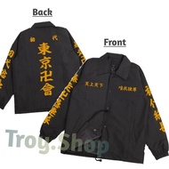 Jaket Tokyo Revengers Touman Tokyo Manji Gang Weeaboo Jaket Wibu