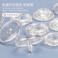 Resin T5 Transparent Snap Button Baby Seam-Free Snap Button Invisible Concealed Button Snap Button S