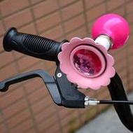 Modern Pink PVC Bicycle Horn With Bell, Durable, Lightweight, Easy To Install, Suitable For Mountain