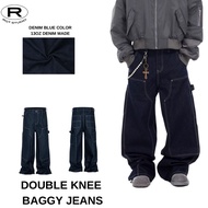 Rgt Studio Double Knee Baggy Jeans(13OZ Denim)