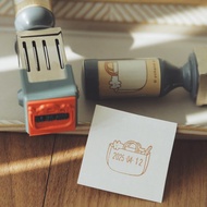 可調式日期印章 / 大 / 購物籃