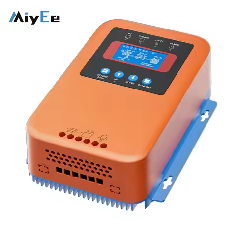 60A /80A /100A MPPT Solar Energy Controller Powerful Heat Dissipation High Efficiency Photovoltaic C