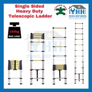 STRONGMAN Heavy Duty 𝐒𝐢𝐧𝐠𝐥𝐞 𝐒𝐢𝐝𝐞𝐝 Multipurpose Telescopic Extendable Aluminium Ladder 150kg Max Load
