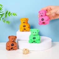 Mainan Pop it Squishy/Mainan BERUANG Squishy /Mainan Pencet pop it - Cokelat
