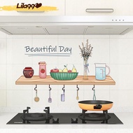 Cabinet Stickers 1 Sheet 300*90 Cm. 60*90cm. 1 Of Waterproof And Oil-Proof For Kitchen